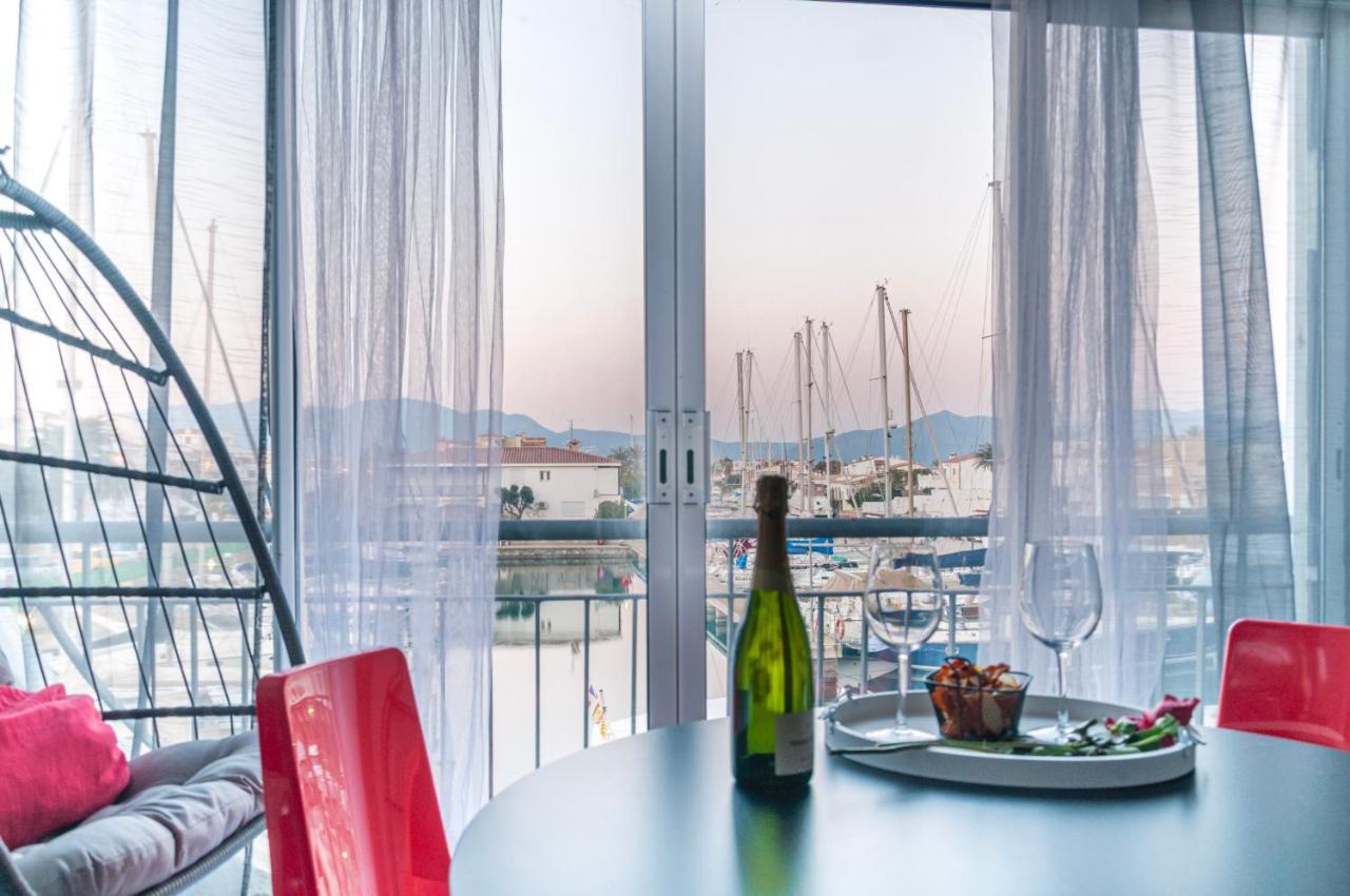 Estudio En 1ª Linea Con Vistas Al Puerto Deportivo By Insidehome Ampuriabrava Exterior foto