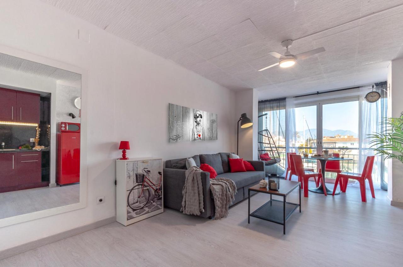 Estudio En 1ª Linea Con Vistas Al Puerto Deportivo By Insidehome Ampuriabrava Exterior foto