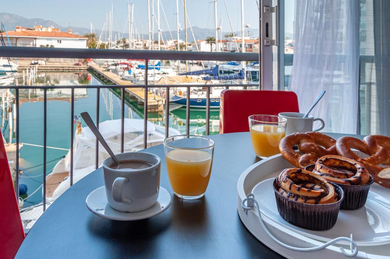 Estudio En 1ª Linea Con Vistas Al Puerto Deportivo By Insidehome Ampuriabrava Exterior foto